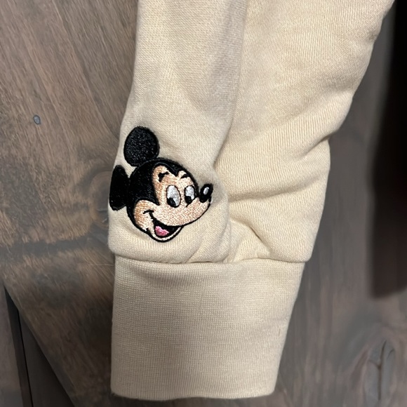 Mickey Mouse Peace Sign Pullover Sweatshirt for Adults - Picture 2 of 4